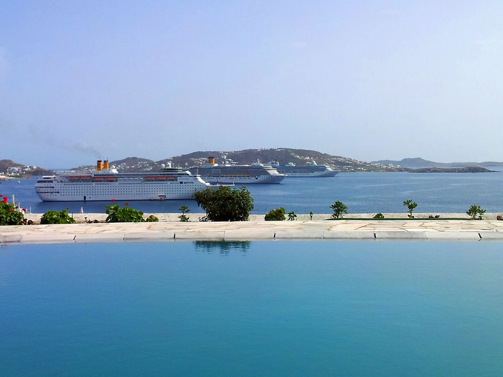 Aeri Villas & Apartments Tourlos Eksteriør billede